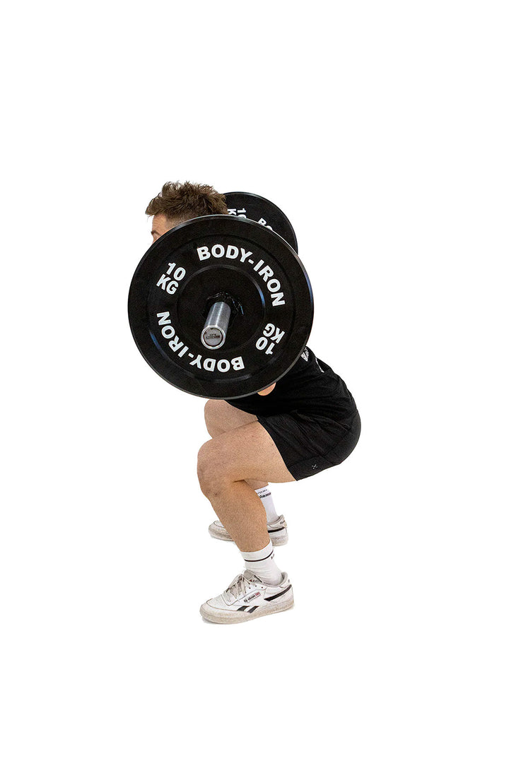 Body Iron 7ft Slate Commercial Olympic Barbell Rated 2000lbs