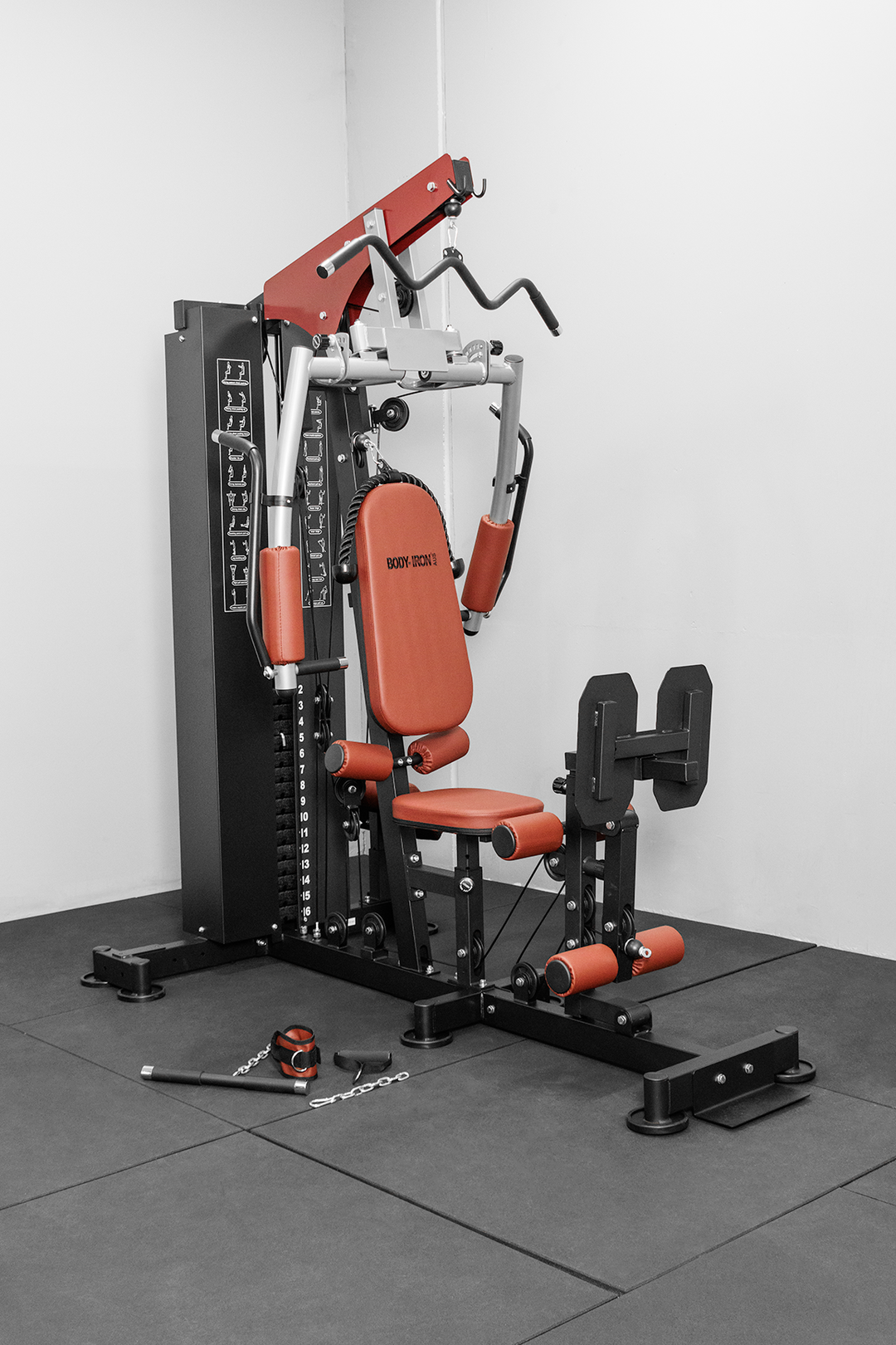 Body Iron Studio S250 Multi Station Home Gym With Leg Press