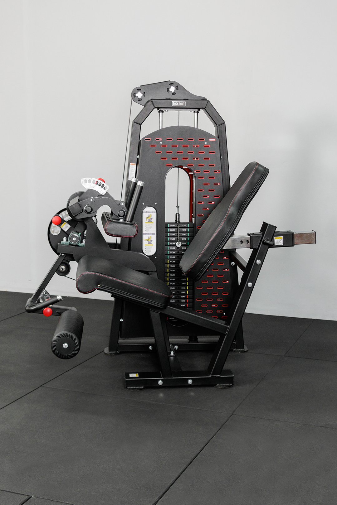 Body Iron Commercial Leg Extension & Curl Machine