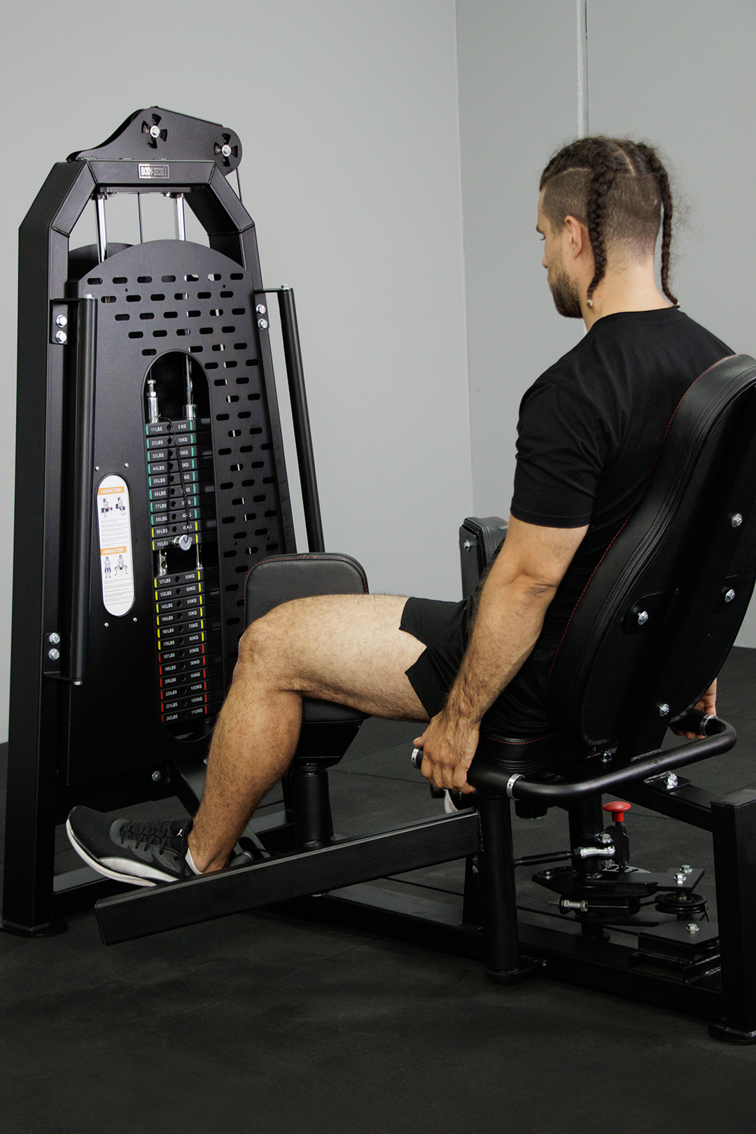Body Iron Commercial Pro Adductor & Abductor Machine