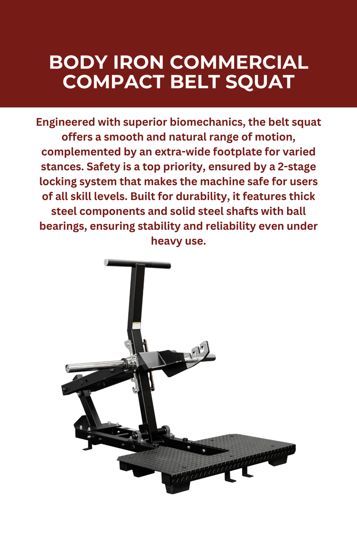 Body Iron Commercial Compact Belt Squat