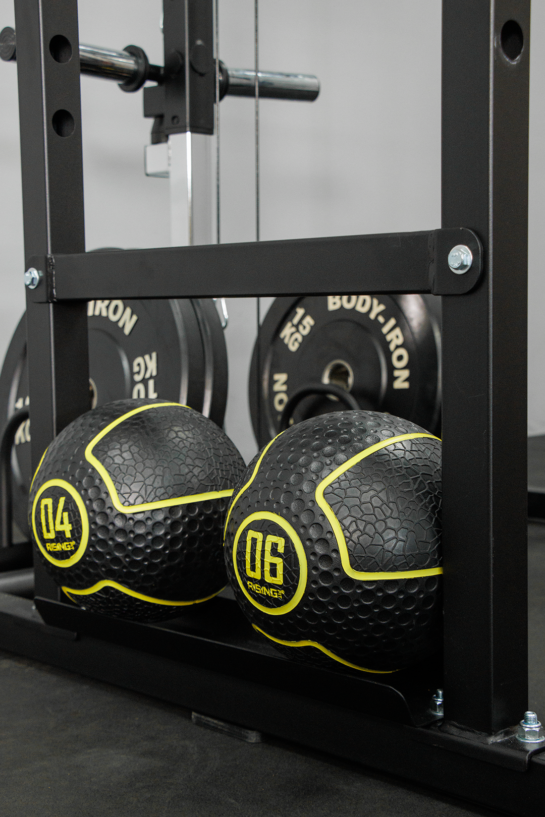 Body Iron SRL995 Squat Rack with Lat Pulldown & Seated Row