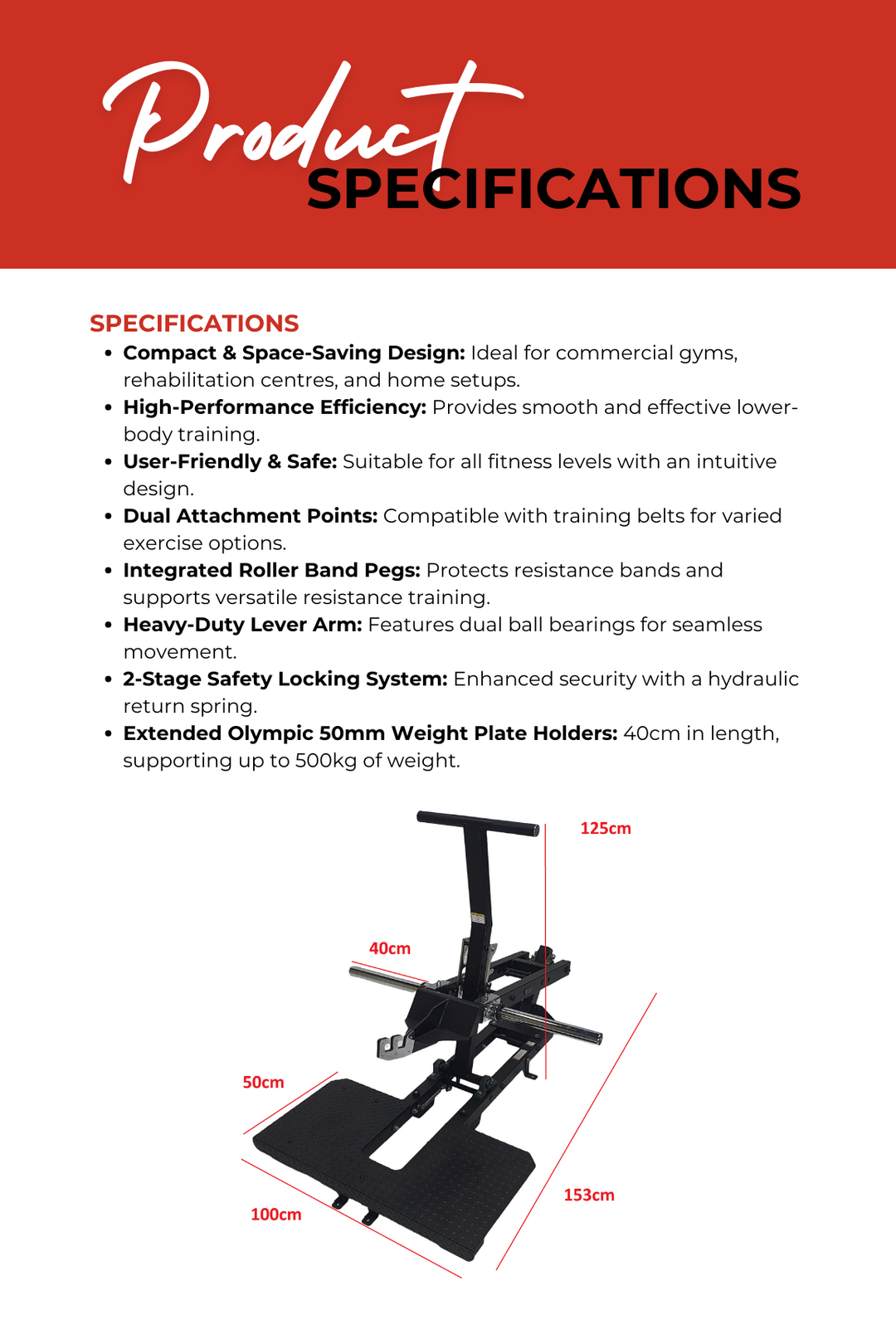 Body Iron Commercial Compact Belt Squat