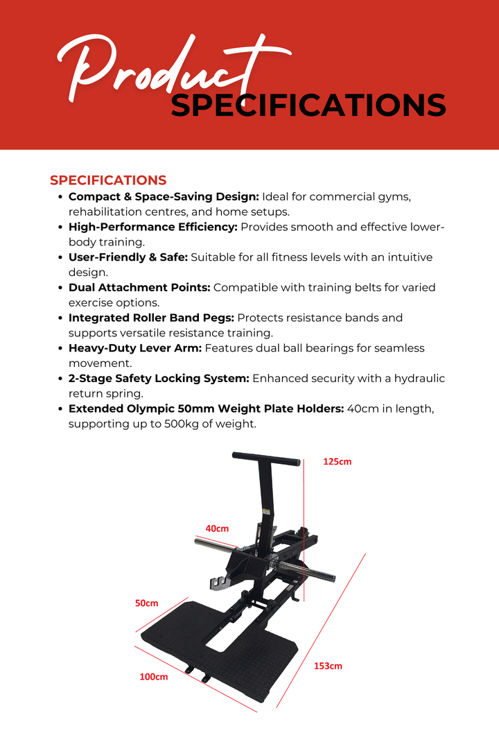 Body Iron Commercial Compact Belt Squat