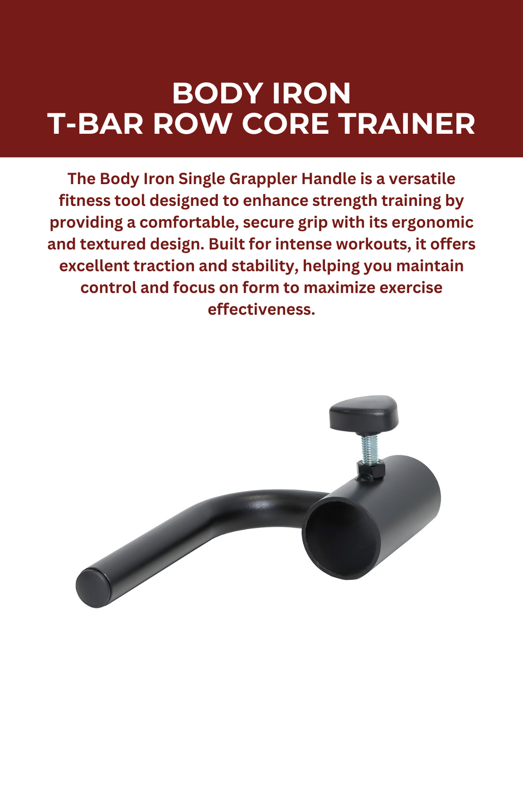 Body Iron Single Grappler Handle