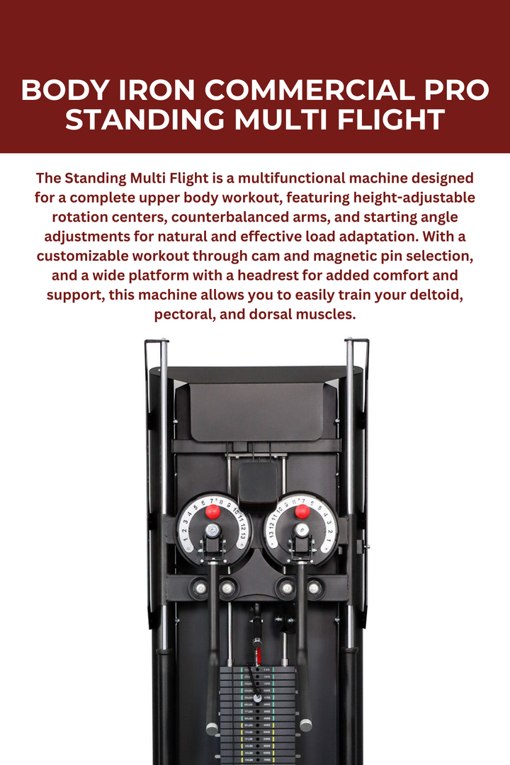 Body Iron Commercial Pro Standing Multi Flight