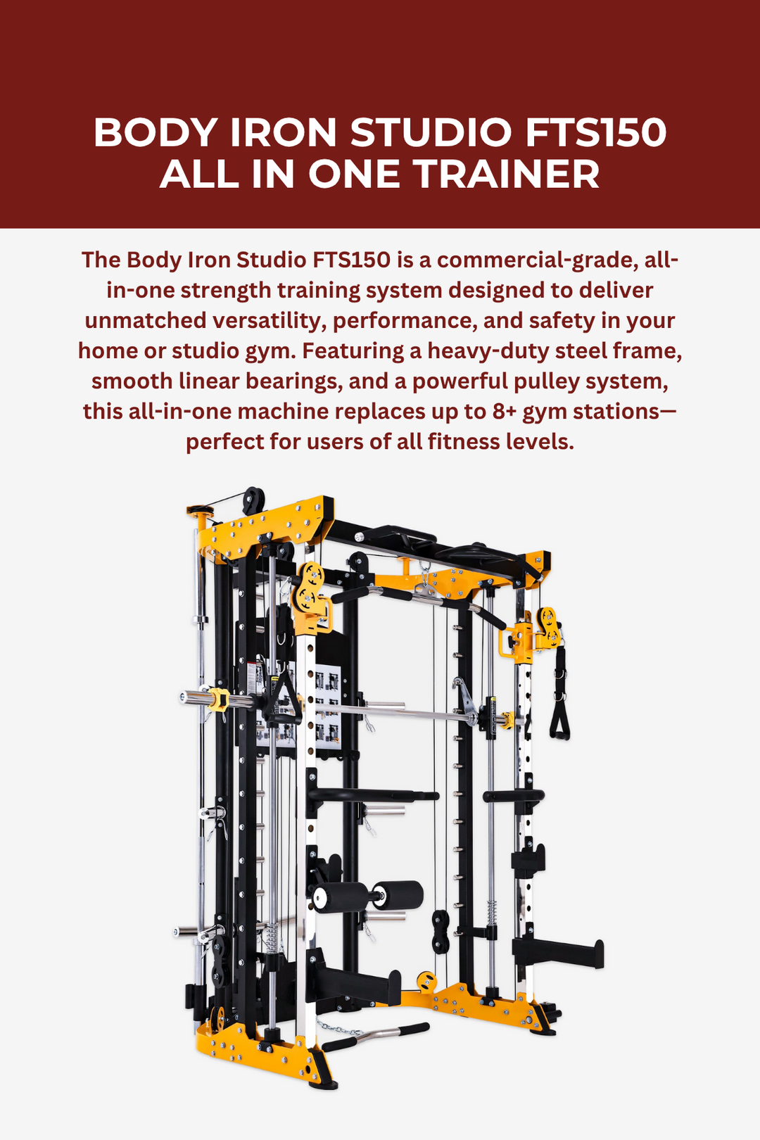 เทรนเนอร์ Body Iron Studio FTS150 All In One