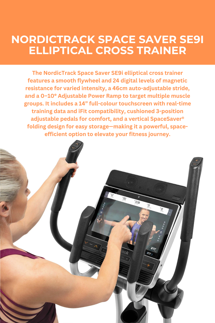 NordicTrack Space Saver SE9i Elliptical Cross Trainer