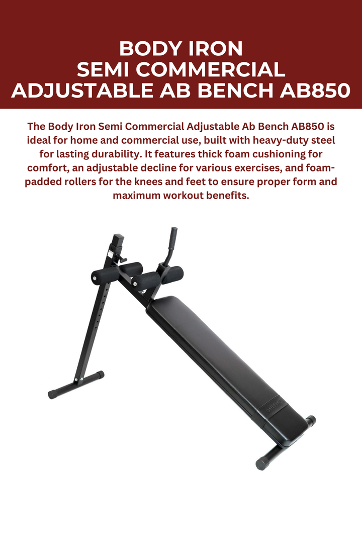 Body Iron Semi Commercial Adjustable Ab Bench AB850