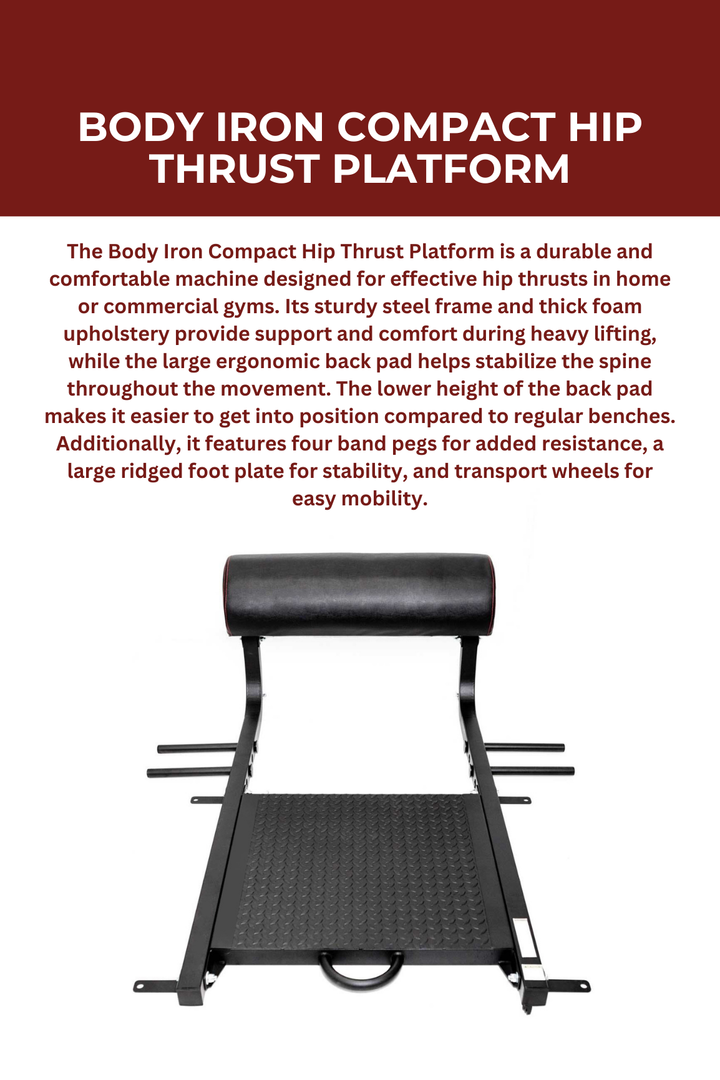 Body Iron Compact Hip Thrust Platform