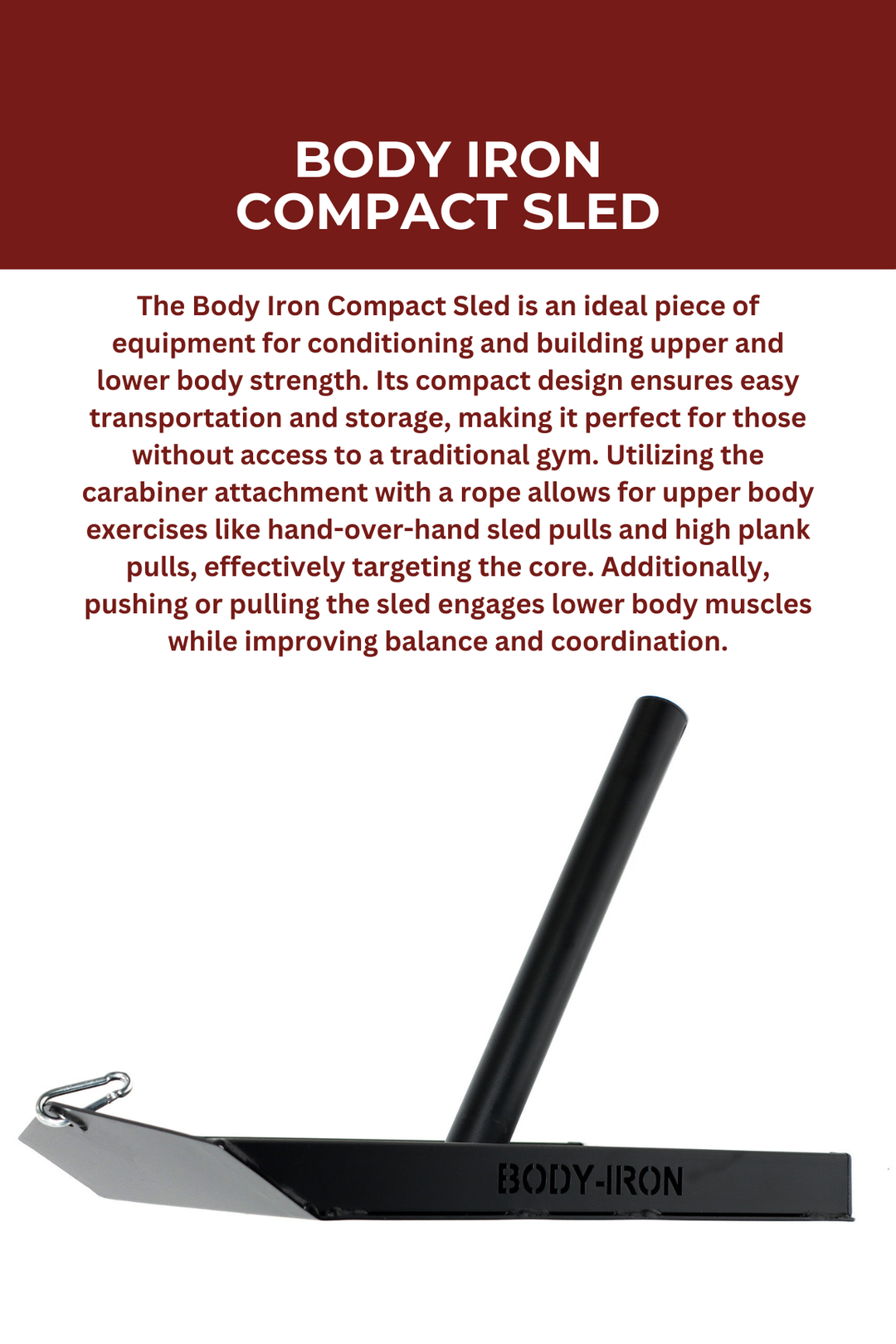 Body Iron Compact Sled
