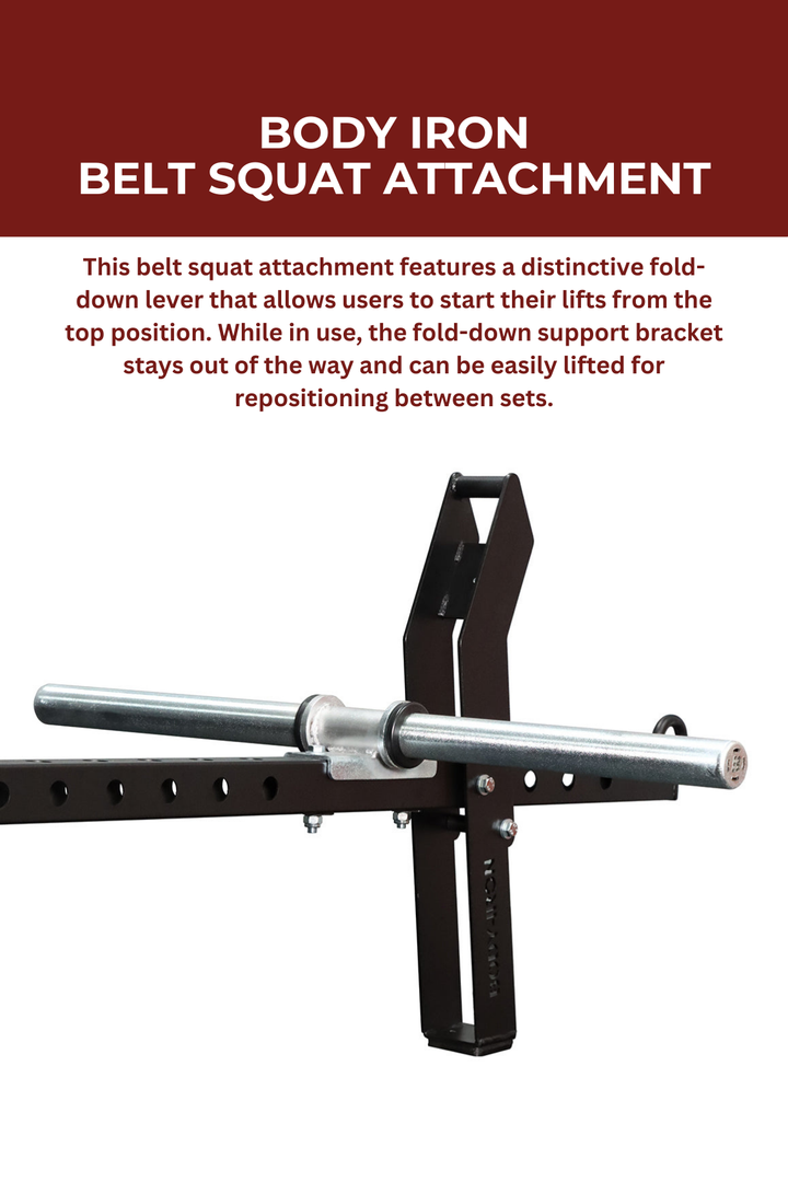 Body Iron Belt Squat Attachment