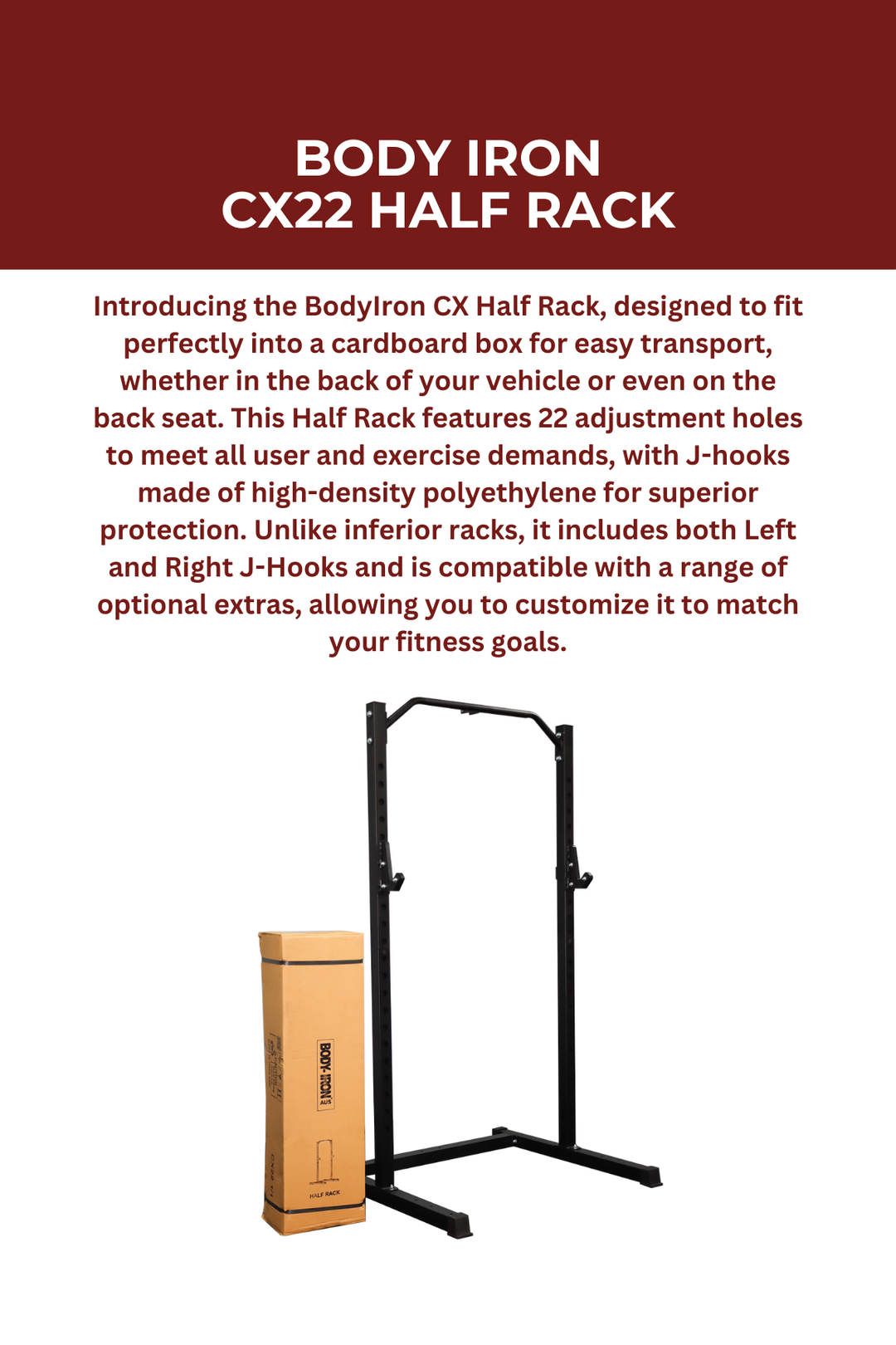 Body Iron CX22 Half Rack