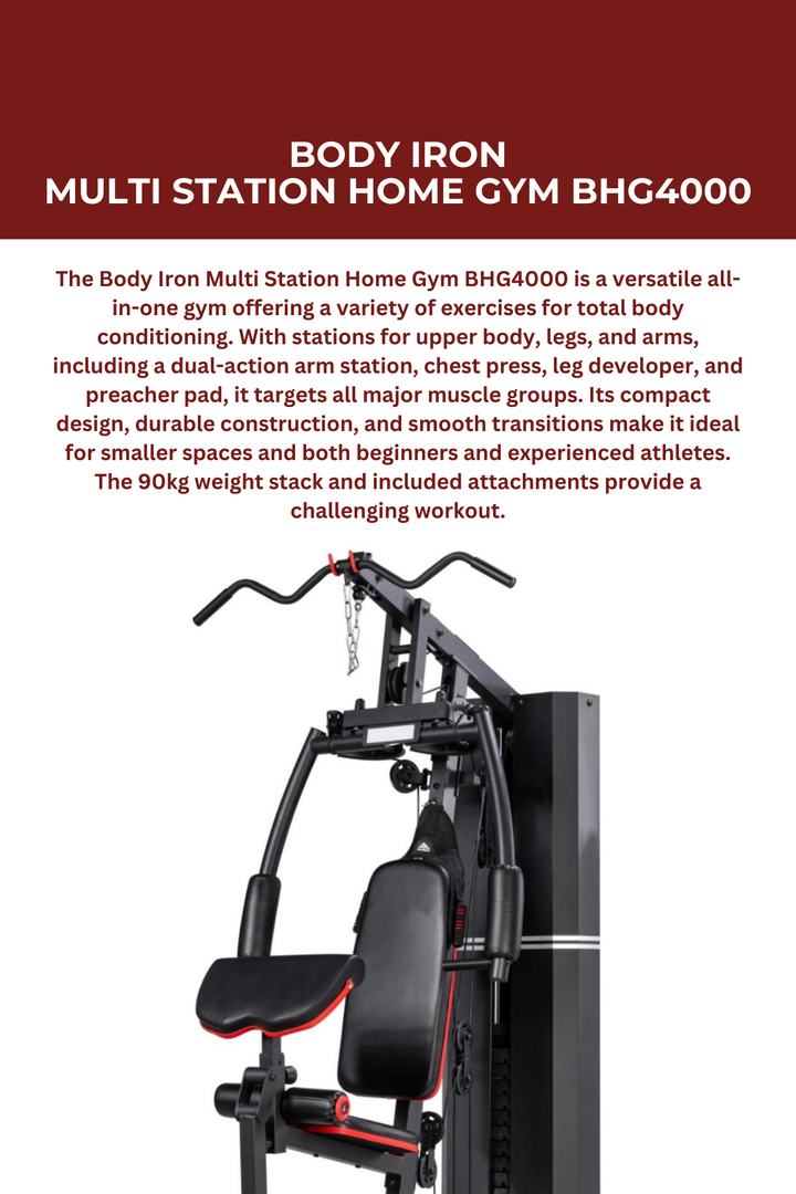 Body Iron Multi Station Home Gym BHG4000