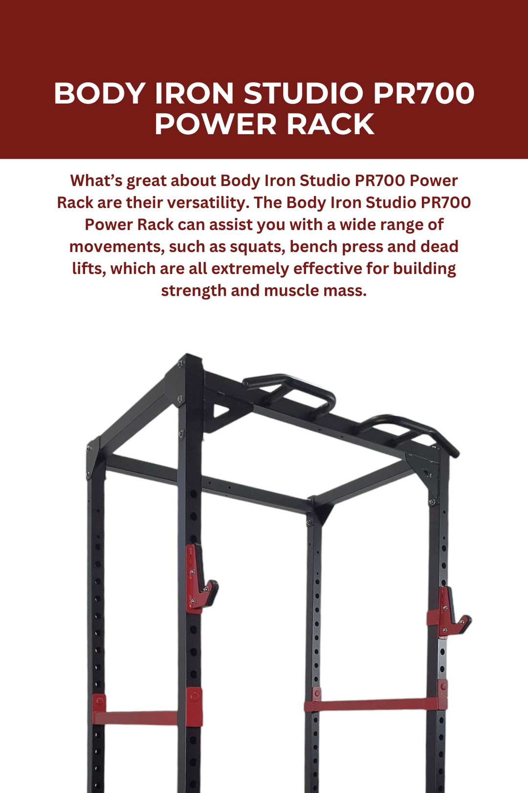 Body Iron Studio PR700 Power Rack