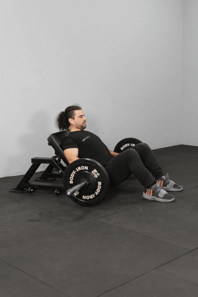 ม้านั่งฝึกกล้ามเนื้อสะโพกและก้น Body Iron Commercial GB200