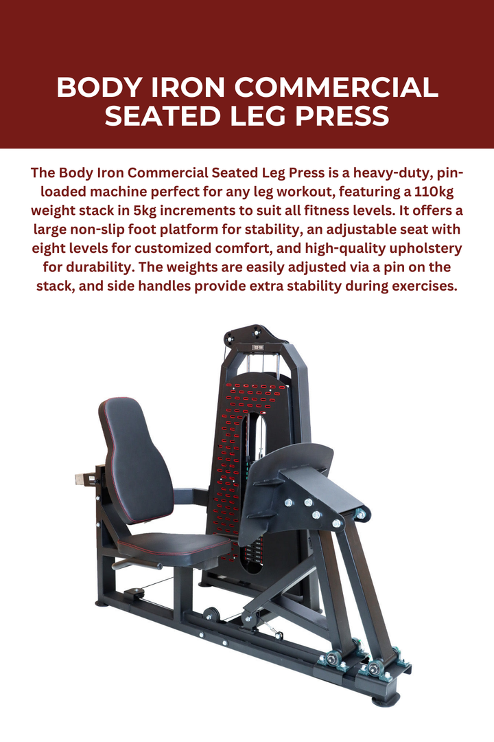 Body Iron Commercial Seated Leg Press