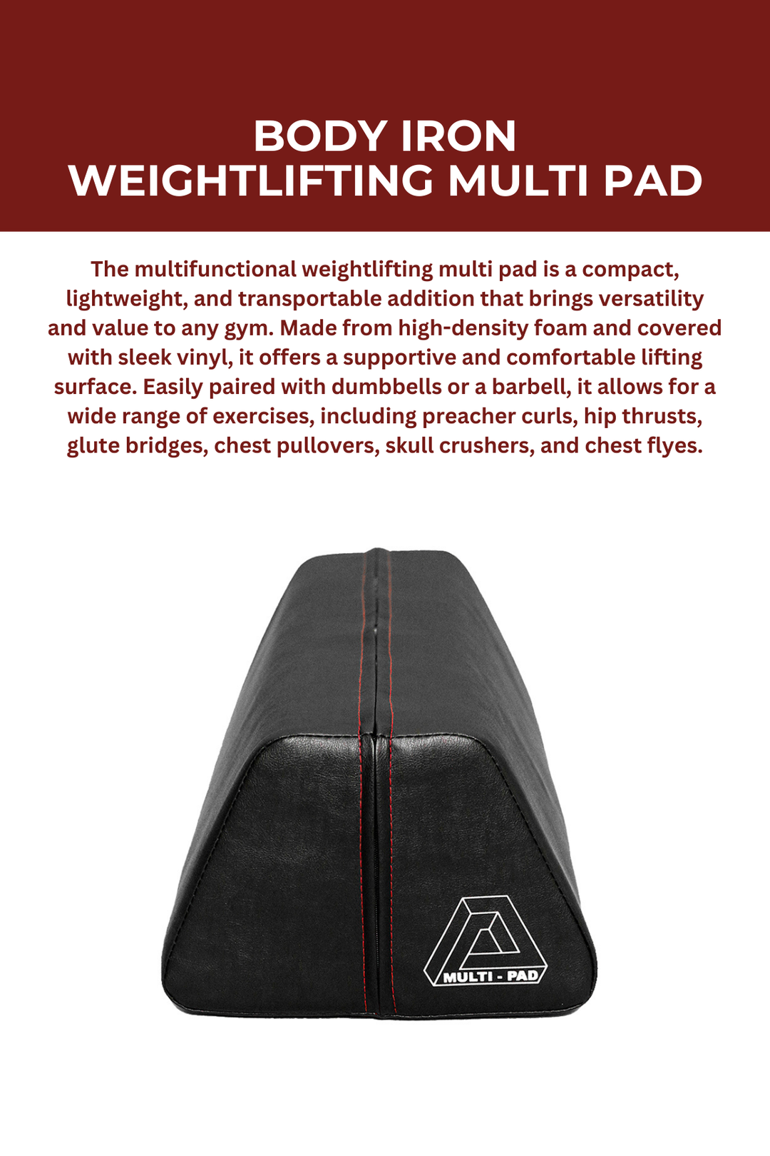 Body Iron Weightlifting Multi Pad