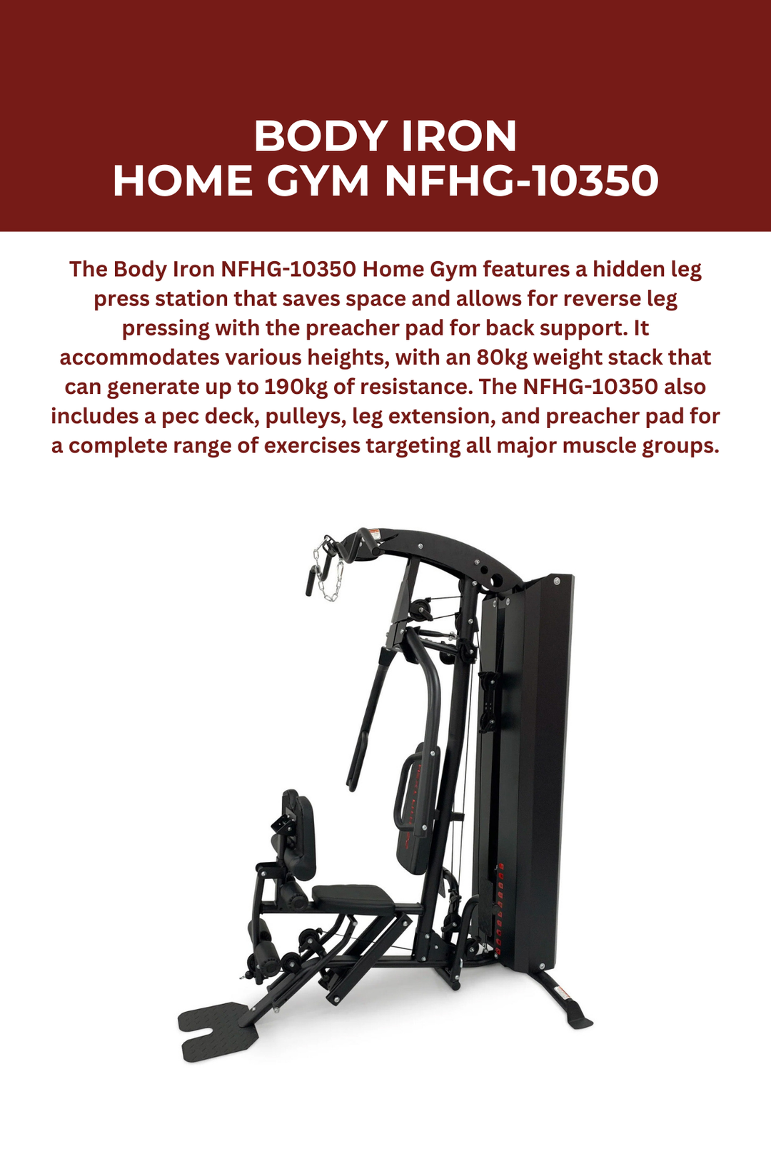 Body Iron Home Gym NFHG-10350