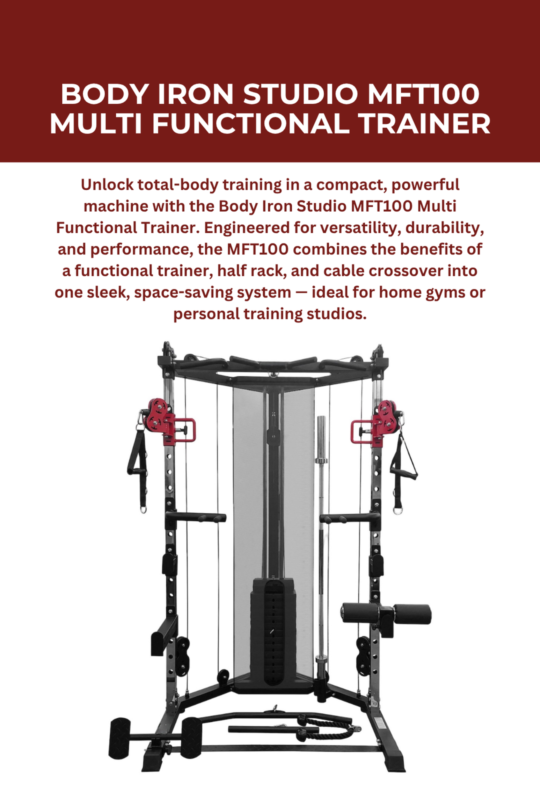 Body Iron Studio MFT100 Multi Functional Trainer
