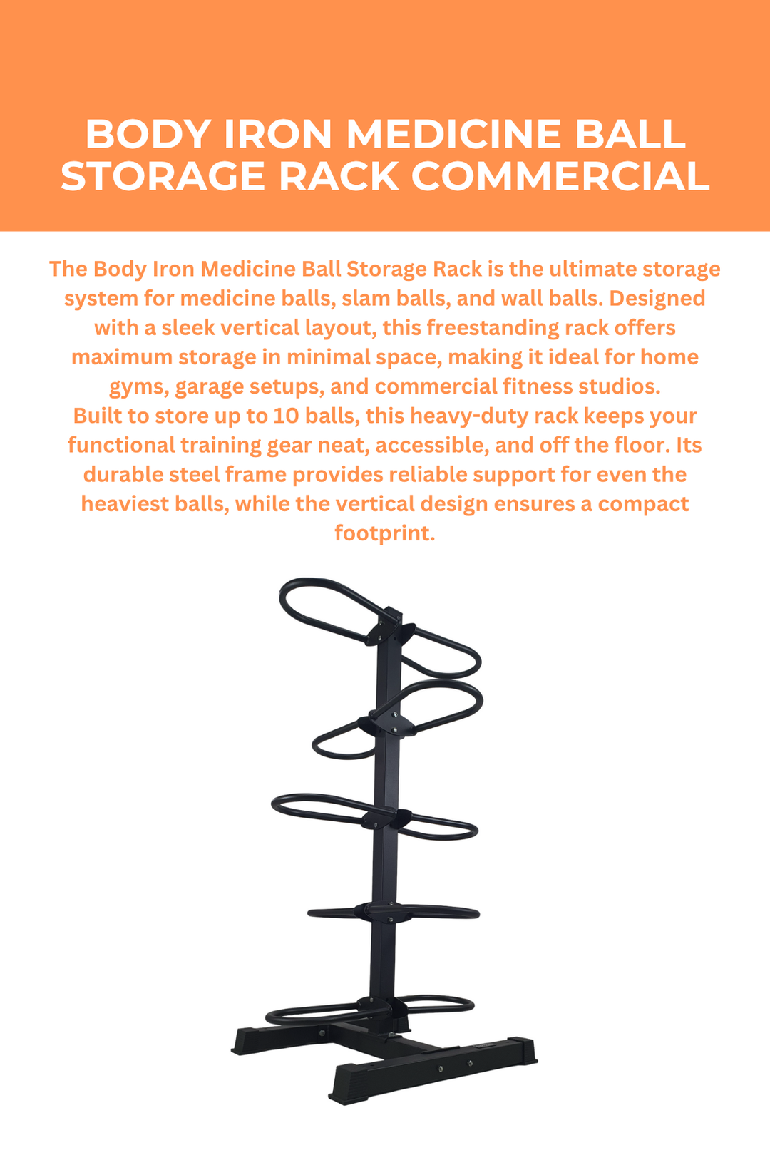 Body Iron Medicine Ball Storage Rack Commercial