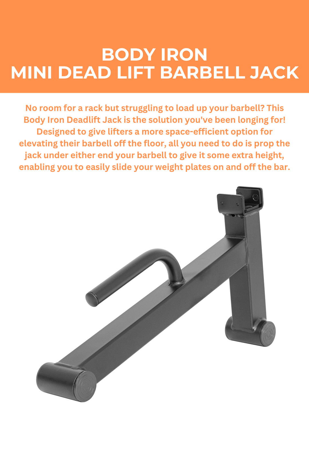 Body Iron Mini Dead Lift Barbell Jack