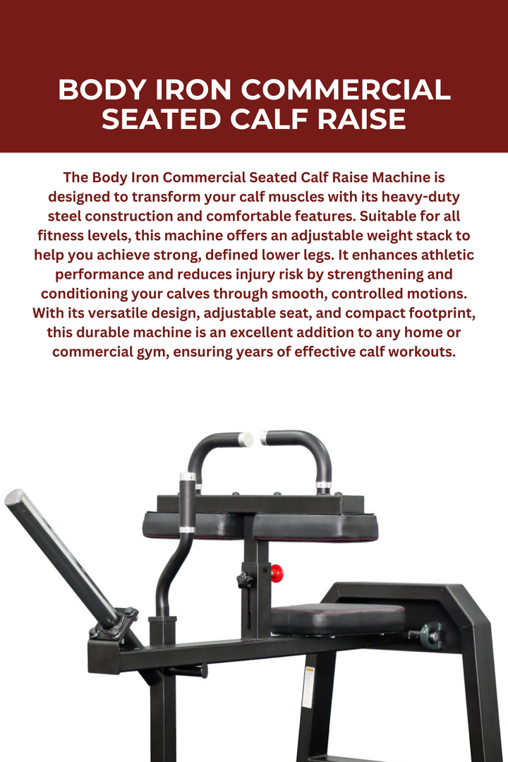 Body Iron Commercial Seated Calf Raise