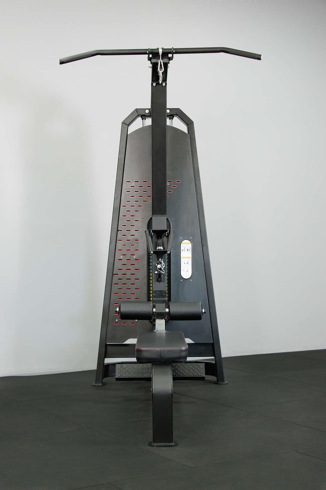 Body Iron Commercial Pro Elite Lat Pull Down / Low Row Machine
