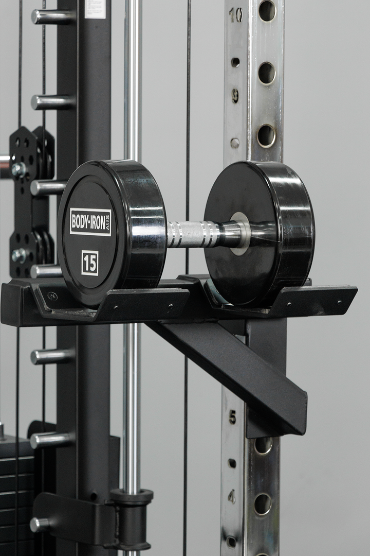 Body Iron Dumbbell Holder Attachment 60mm X 60mm Pair