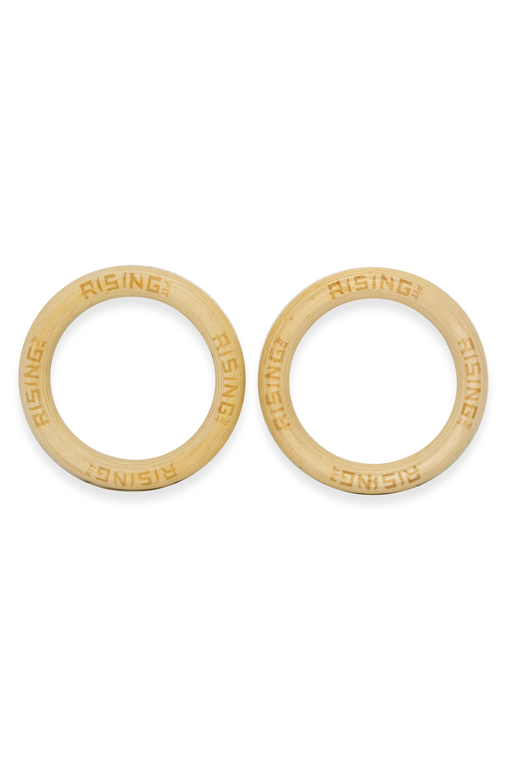 Body Iron Rising Pro Commercial Wooden Gym Rings