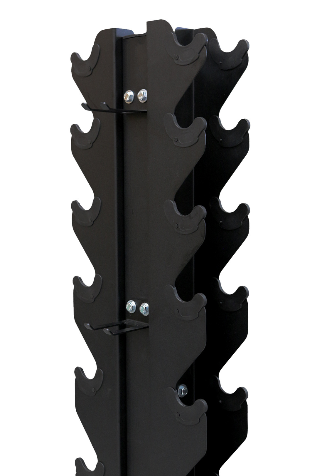 Body Iron Commercial Vertical Hex Dumbbell Rack 10 Pairs