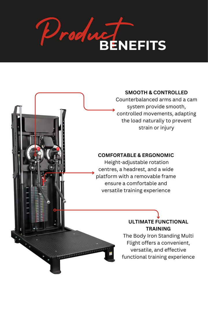 Body Iron Commercial Pro Standing Multi Flight