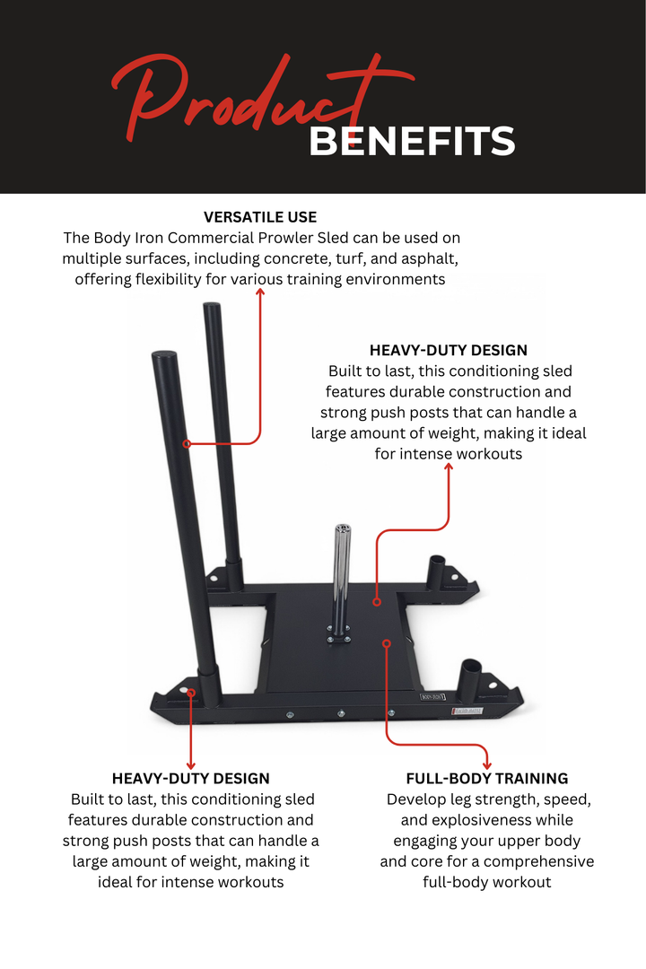 Body Iron Commercial Prowler Sled