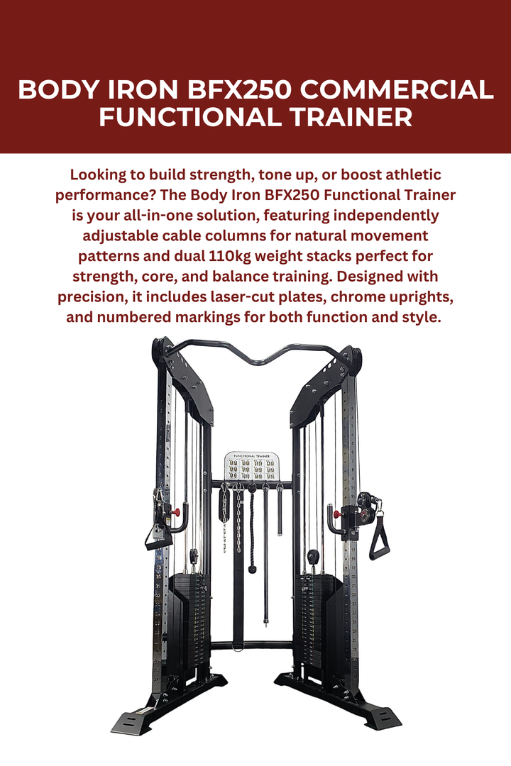 Body Iron BFX250 Commercial Functional Trainer