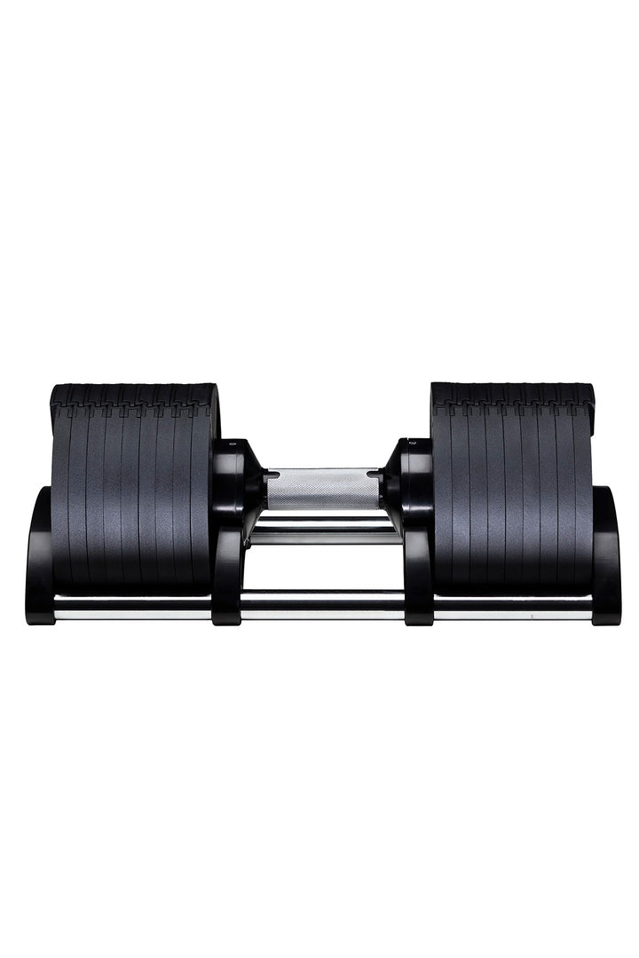 Body Iron Adjustable Dumbbell Set 2 X 32KG with Rack