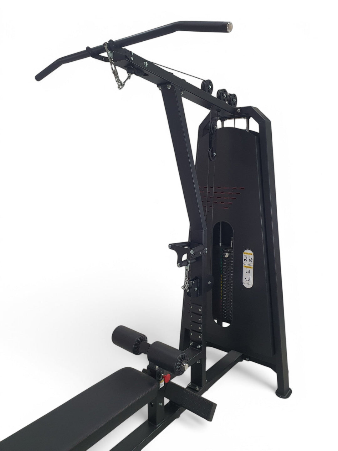 Body Iron Commercial Pro Elite Lat Pull Down / Low Row Machine