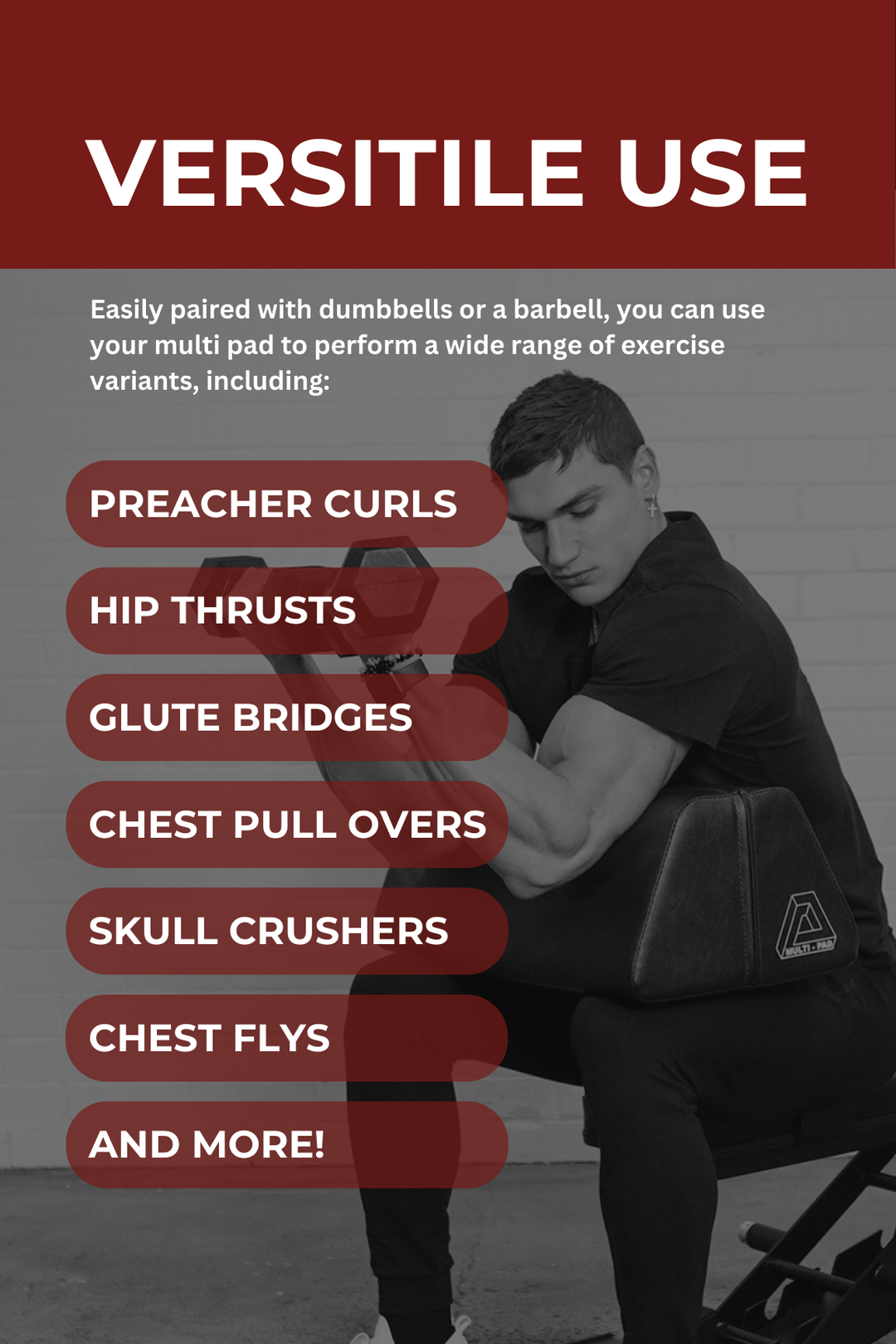 Body Iron Weightlifting Multi Pad