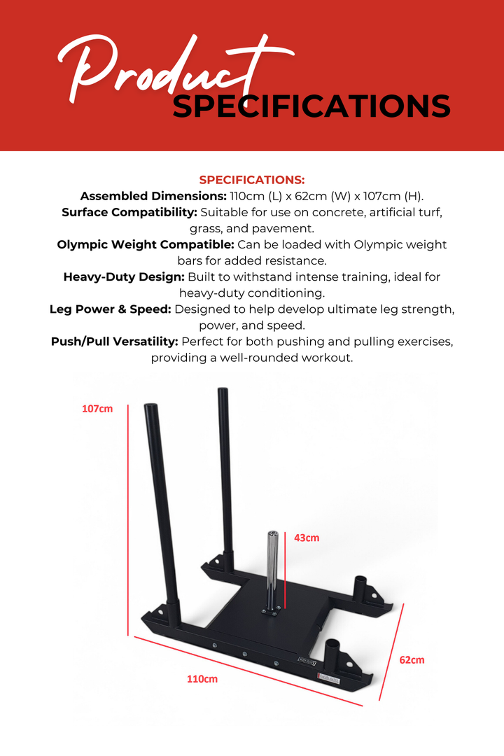 Body Iron Commercial Prowler Sled
