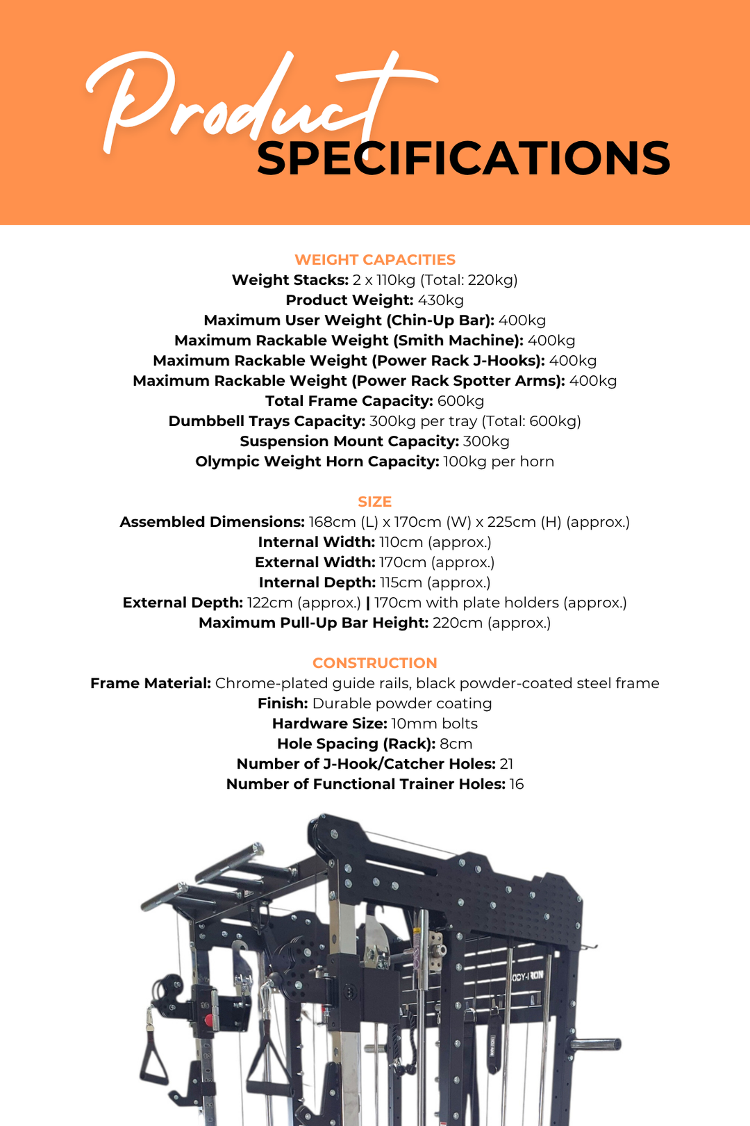 Body Iron MFX360 Ultimate Trainer