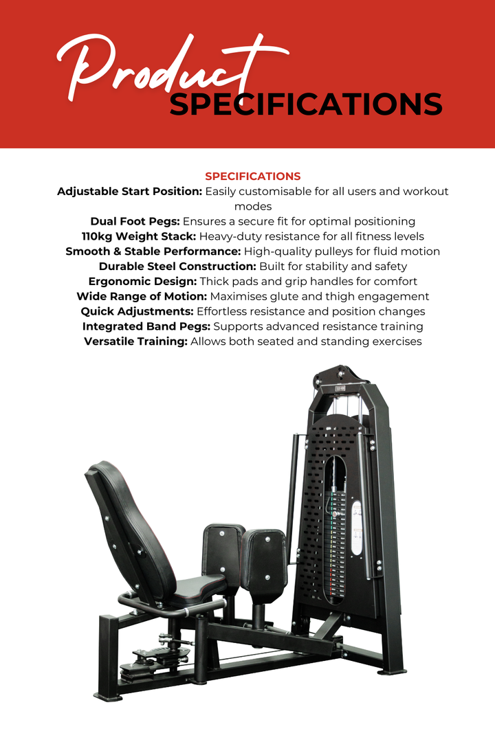 Body Iron Commercial Pro Adductor & Abductor Machine