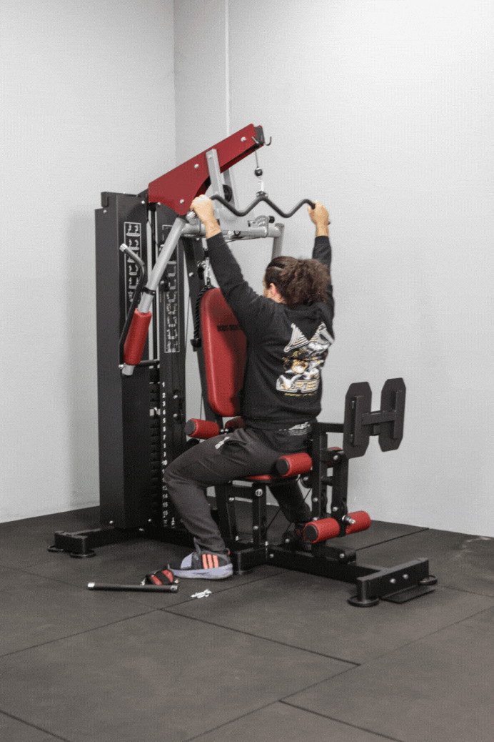 Body Iron Studio S250 Multi Station Home Gym With Leg Press