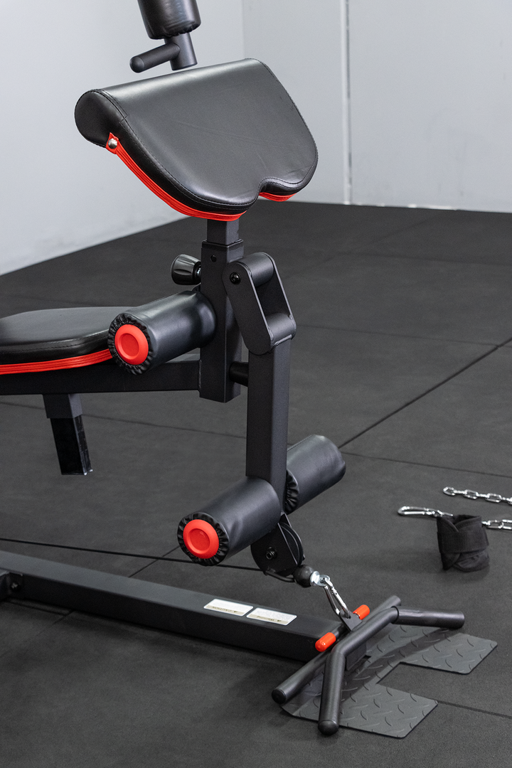 Body Iron Multi Station Home Gym With Leg Press BHG8000 + Adjustable Cable Station