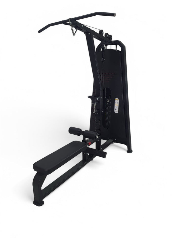 Body Iron Commercial Pro Elite Lat Pull Down / Low Row Machine