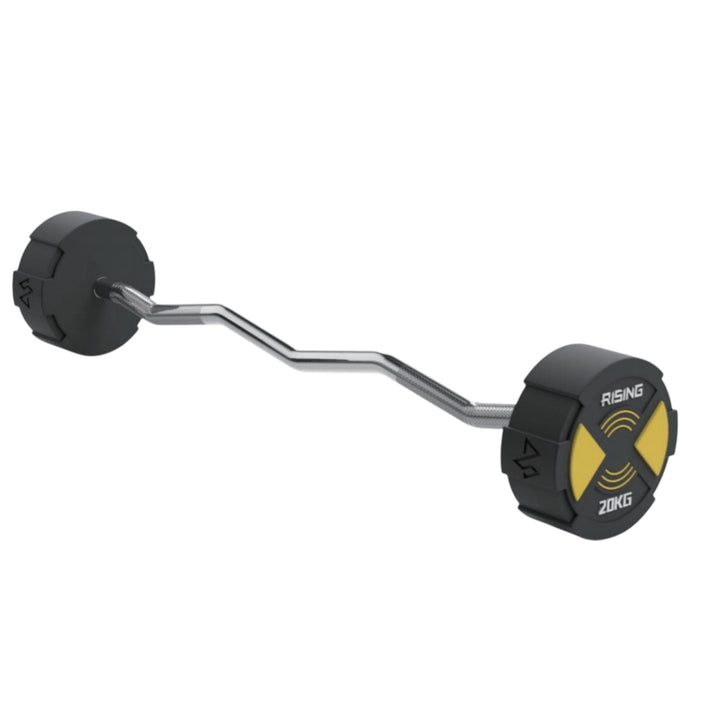 Body Iron Rising Pro Commercial Club Fixed Curl Bar Set 10kg-30kg
