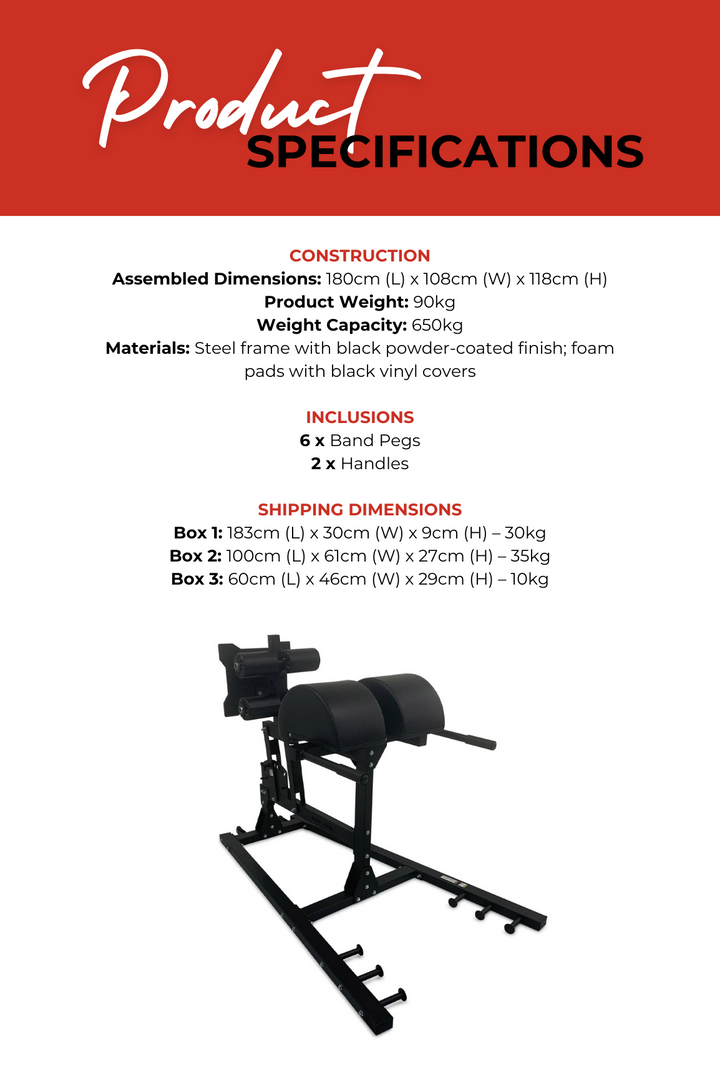 Body Iron Commercial Glute Ham Developer GHD Pro