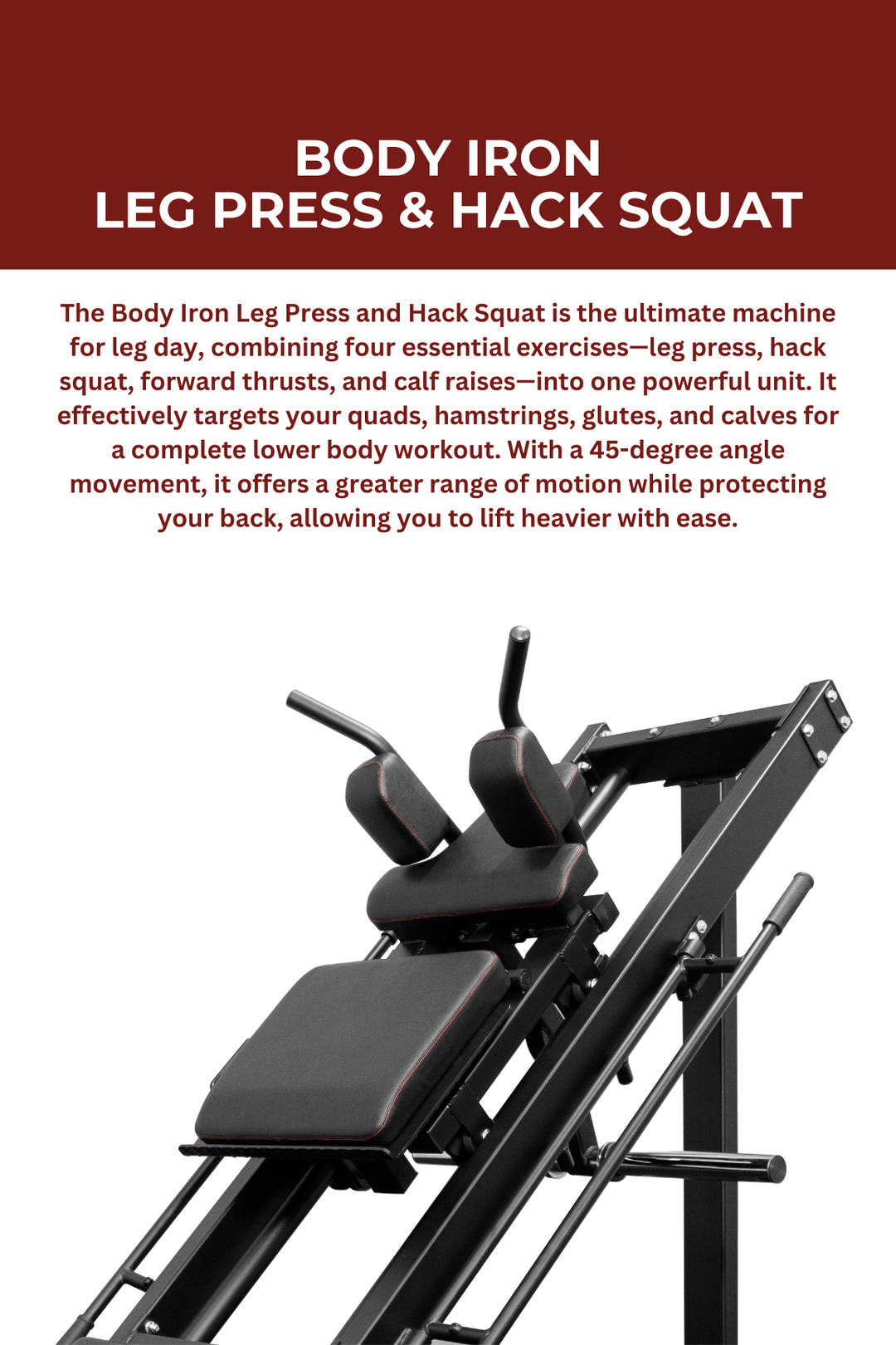 Body Iron Leg Press & Hack Squat