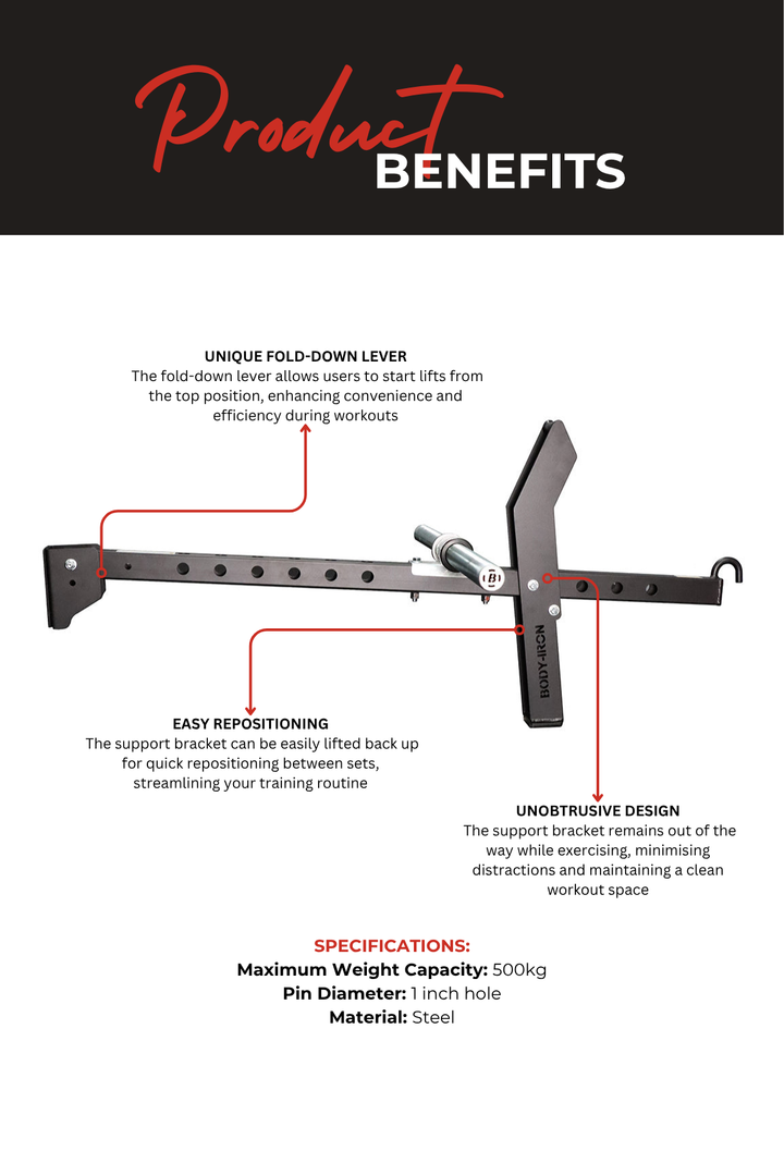 Body Iron Belt Squat Attachment