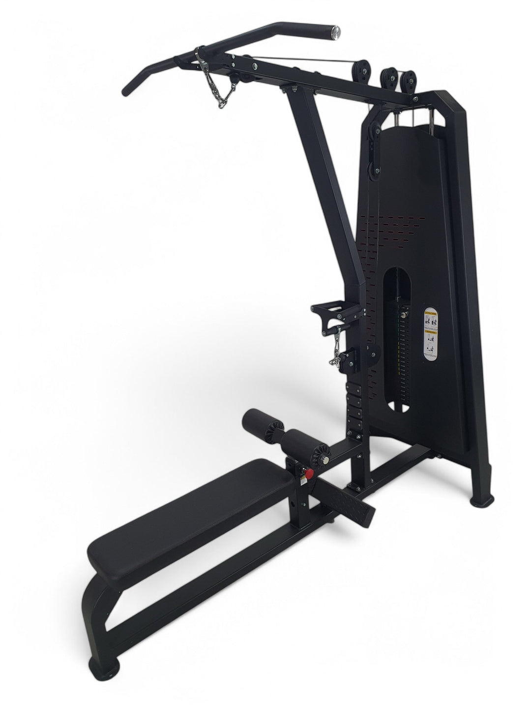Body Iron Commercial Pro Elite Lat Pull Down / Low Row Machine
