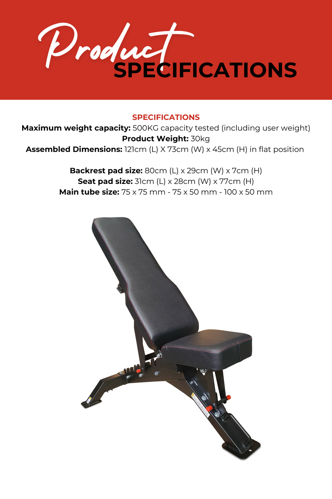 Body Iron Adjustable Bench MT8