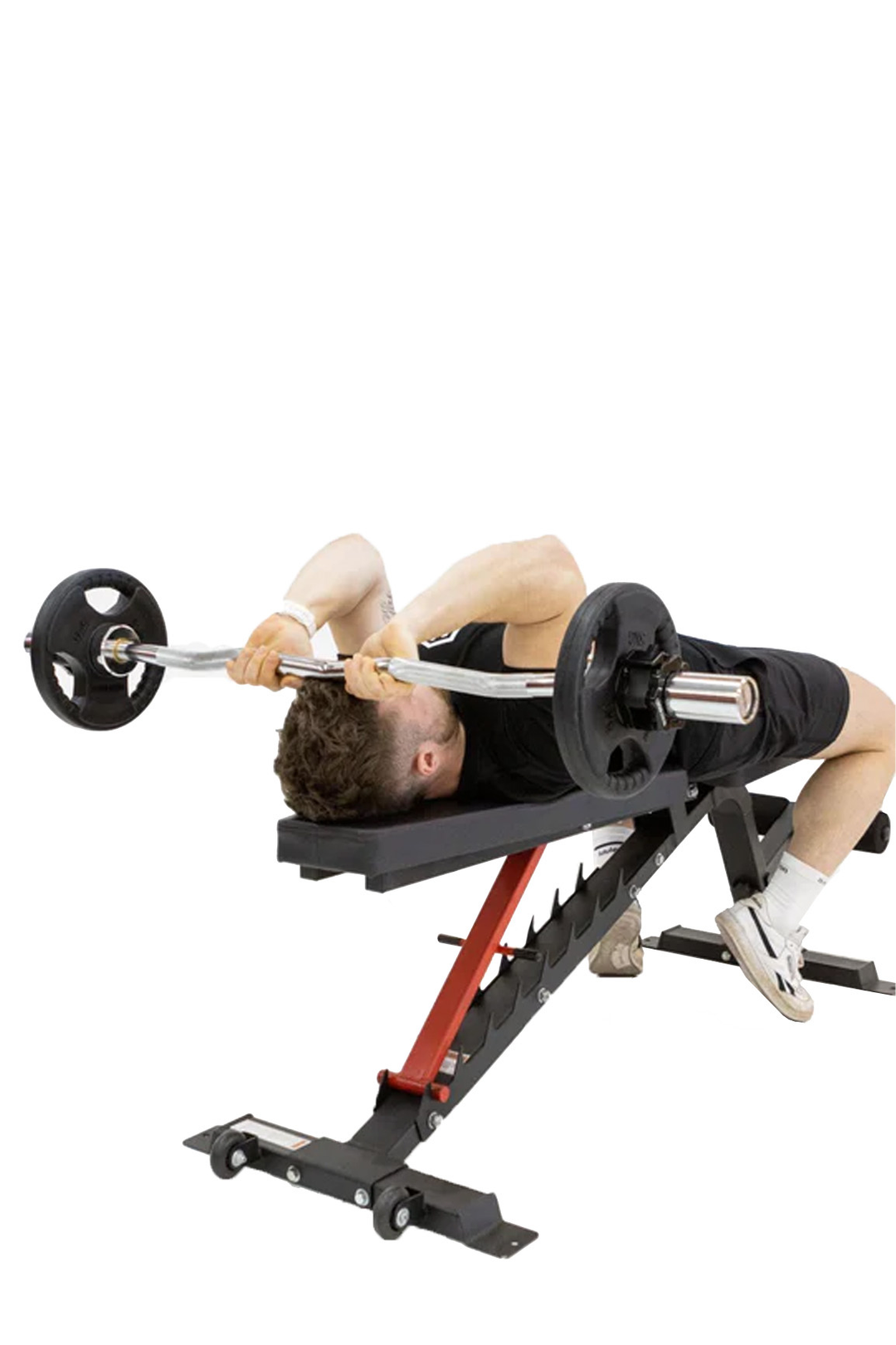 Body Iron Commercial Olympic Ez Curl Bar